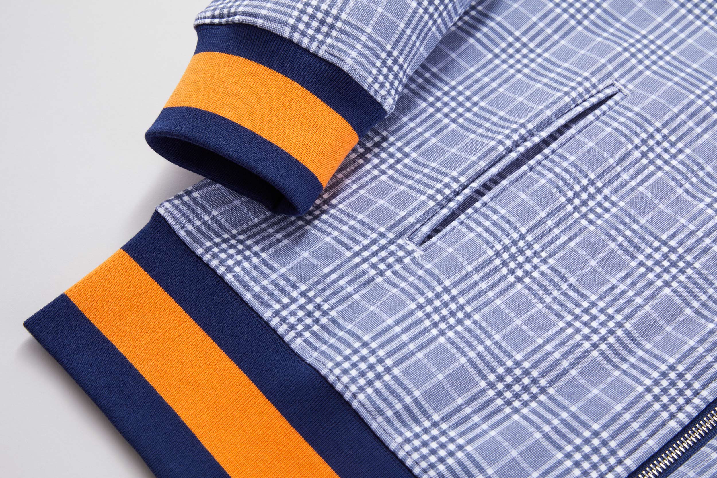 rockridge zip hoodie detail