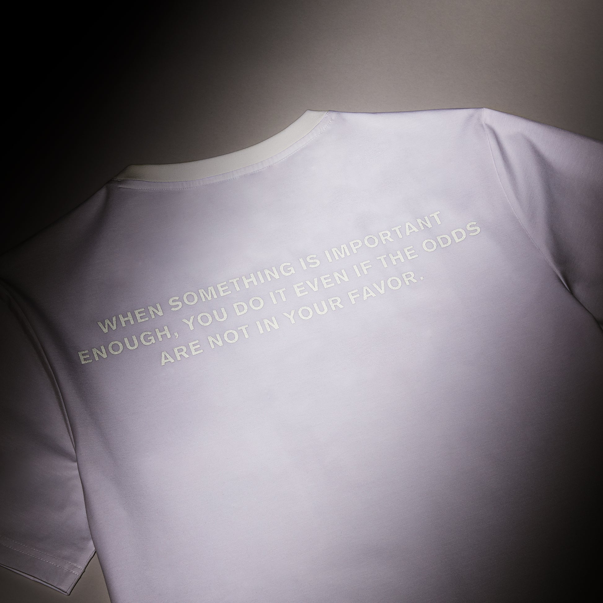 graphic white t-shirt